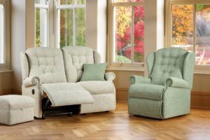 Lynton Small Reclining 2 Seater Settee