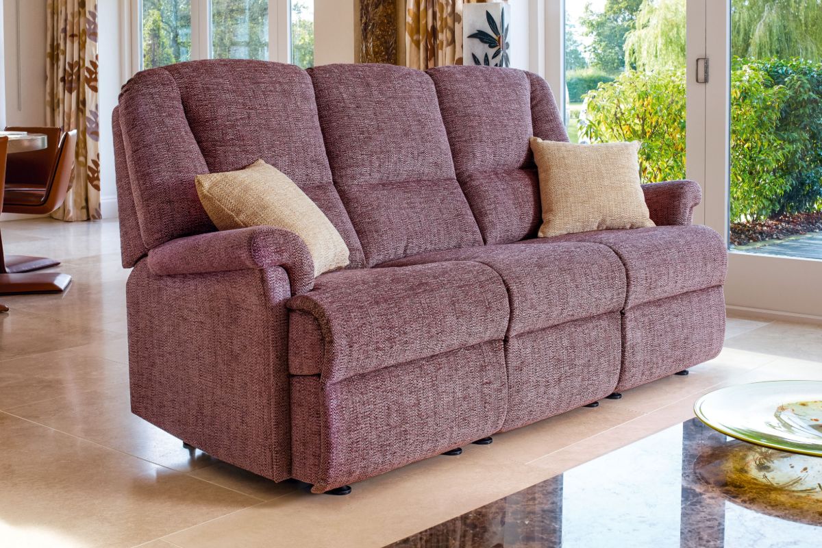 Milburn Small 3-Seater Settee