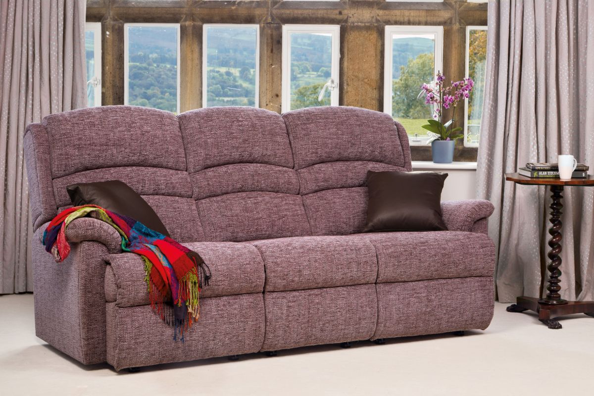 Olivia Standard 3-Seater Fixed Settee